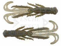 Esche X Zone Lures Scented Stealth Creature 2.75" 7cm - Green Pumpkin Blue Flake