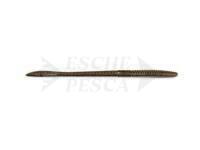 Esche X Zone Pro Series Deception Worm 6” 15cm - Green Pumpkin Black Flake