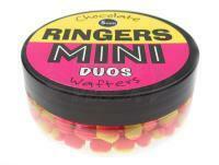 Ringers Chocolate Orange Duos Wafters Mini 8x5mm - Pink and Yellow