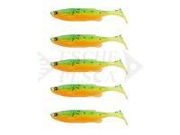 Esche Siliconiche Savage Gear Fat Minnow T-Tail 10.5cm 11g 5pcs - Firecracker