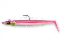 Esche Siliconiche Savage Gear Sandeel V2 Big Game 21.5cm 140g #8/0 2+1pcs - Pink Pearl Silver