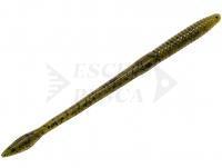 Esche Siliconiche Strike King KVD Perfect Plastics Finesse Worm 5 inch 12.5 cm - Green Pumpkin