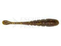 Esche X Zone Lures Pro Series Finesse Slammer 3.25" 8cm - Green Pumpkin Purple Gold Flake