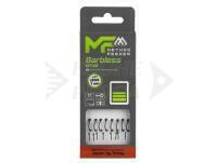 Mikado Method Feeder Rigs Mono MF14 Barbless with spike - #6