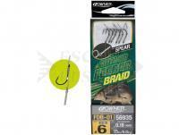 Leaders Owner Method Feeder Braid with Spear FDB-01 10cm 0.18mm #6 15lb 6.8kg 6pcs