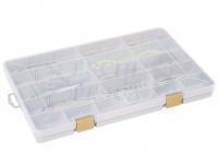 Westin W3 Tackle Box Grey/Clear - 35.5x22.5x3.5 cm