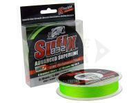 Braided line Sufix 832 Advanced Superline 120m  0.28mm - neon lime