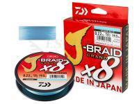 Braided line Daiwa J-Braid Grand X8 - blue 135m | 0.22mm | 19.5kg | 43.0lb