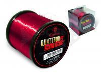 Monofilo Quantum Quattron Salsa Transparent Red 2131m 0.35mm 10.50kg / 23.10lbs