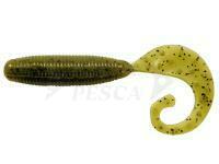 Soft Bait Reins Fat G-Tail Grub 3 inch - L14 Ice Chartreuse Ⅱ