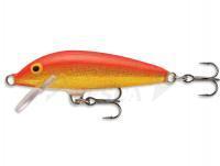 Esche Rapala Original Floater 5cm - Gold Fluorescent Red