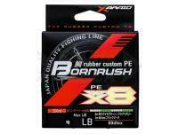 YGK X-Braid Bornrush WX8 150m Limited (multicolor) PE #0.8 18lb/8.1kg