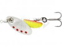 Esca Savage Gear Grub Spinners #1 3.8g - Silver Red Yellow