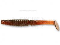 Esche siliconich Crazy Fish Scalp Minnow 100mm - 10 Motor Oil | Garlic