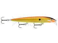 Esca Rapala Scatter Rap Husky 13cm 12g - Hologram Flake Gold Fluorescent Red