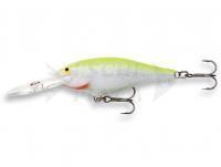 Esche Rapala Shad Rap 9cm 15g - Silver Flo. Chartreuse