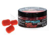 Soft pellets fluo method feeder red