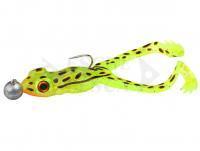 Esca Siliconicha Spro IRIS The Frog To Go 10cm 5g #5/0 JIG 22 - Fluo Green