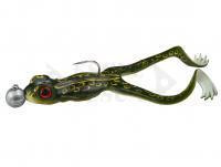 Esca Siliconicha Spro IRIS The Frog To Go 10cm 5g #5/0 JIG 22 - Natural Green