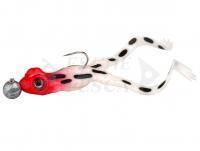 Esca Siliconicha Spro IRIS The Frog To Go 10cm 5g #5/0 JIG 22 - Redhead