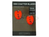 Spro Trout Master Mini Chatter Blades 14mm - Orange