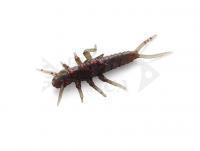 Esche siliconich Fishup Stonefly 0.75 - 050 Green Pumpkin Brown/Red & Purple