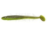 Esche siliconich Lunker City Swimmin Ribster  4 - #149 Green Stew