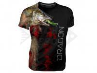 Breathable T-shirt Dragon - zander black M