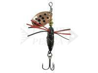 Esca Jenzi Larven Spinner 5g - Black Silver