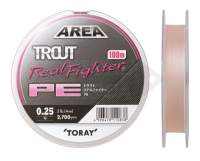 Trecciato Toray Area Trout Real Fighter PE 100m 0.3G 6lb - 0,09 mm