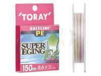 Trecciato Toray Salt Line PE Super Eging F4 150m #0.6