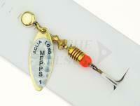 Spinner Mepps Aglia Long Rainbo #0 | 2.5g - Gold / Silver