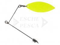 Westin Add-It Spinnerbait Willow Small 2pcs - Chartreuse Yellow