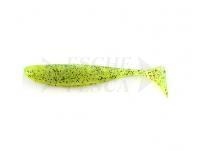 Esche siliconich Fishup Wizzle Shad 3 - 055 Chartreuse/Black