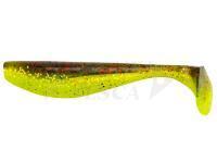 Esche siliconich Fishup Wizzle Shad 3 - 203 Green Pumpkin / Flo Chartreuse