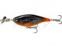 Esca Headbanger Cranky Shad 101mm 33g Slow sink - Black/Orange