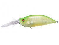 Esca Megabass IXI Shad Type-3 57mm 7g - CLEAR LIME CHART