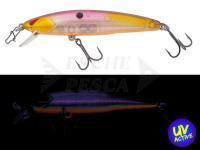 Esca dura Nories Laydown Minnow Just Wakasagi - 73mm 6g BR-286 Translucent Pearl Shad