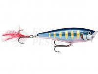 Esca Rapala Skitter Pop 9cm - Striped Hot Blue
