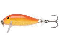 Esche Rapala CountDown 2.5cm 2.7g - Gold Fluorescent Red