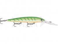 Lure Rapala Down Deep Husky Jerk 14cm 23g - Green Tiger UV