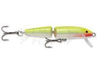 Lure Rapala Jointed 9cm - Silver Fluorescent Chartreuse