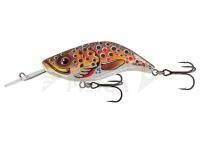Esca Salmo Sparky Shad 4cm 3.5g - Brown Holographic Trout