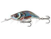 Esca Salmo Sparky Shad 4cm 3.5g - Silver Holographic Shad