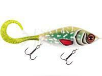 Esca Strike Pro Guppie Jr Shallow 11cm 58g - Glitter Pike – Green / Golden Glitter
