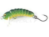 Esca Wob-Art Pedrak - Insect Grub 40mm 2g - Green Caterpillar