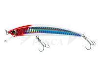 Hard Lure Yo-zuri Crystal Minnow Floating 90mm 7.5g | 3-1/2 inch 1/4 oz  - Red Head (R1123-HRH)