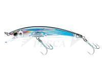 Hard Lure Yo-zuri Crystal 3D Minnow Floating 110mm 13g | 4-3/8 inch 1/2 oz - Silver Black (F1146-C4)