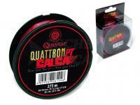Monofilo Quantum Quattron Salsa Transparent Red 275m 0.25mm 5.70kg / 12.50lbs