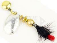 Cucchiaino Rotanto Mepps Aglia Mouche Silver / Black #00 1.5g